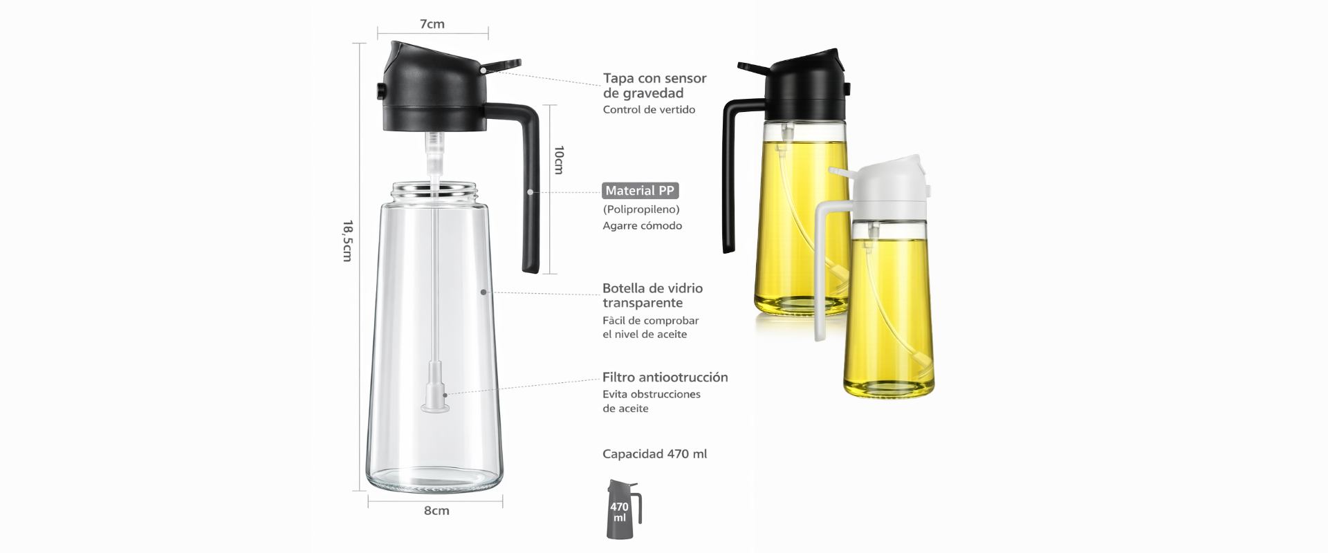 Spray Aceite Dispensador